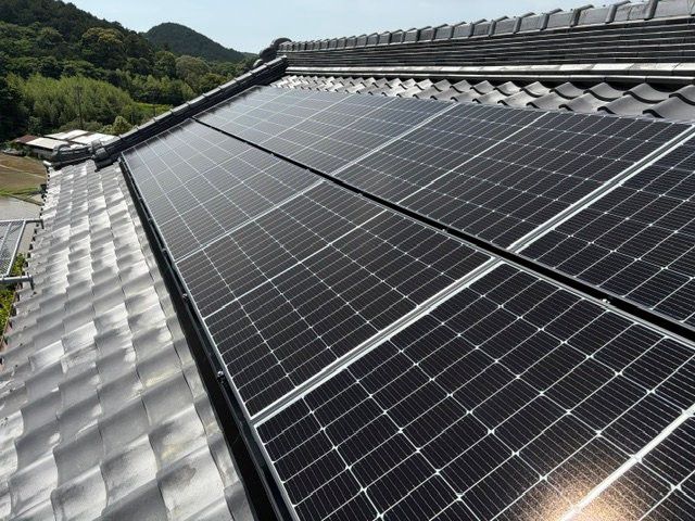 愛知県豊橋市S様邸 太陽光パネル増設施工写真1
